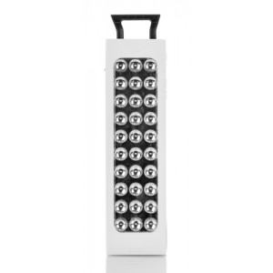 LED Аварийный светильник на аккумуляторе ROI-LED716-30LED-90-240V 6500K 24,5*7*4 см.