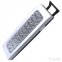 LED Аварийный светильник на аккумуляторе ROI-LED QM815B-SMD30LED-90-240V 6500K