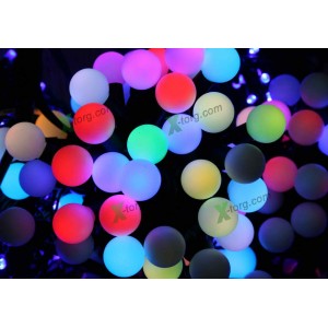 Гирлянда "Фонарики" RGB, 40 led, разноцветная. Малые