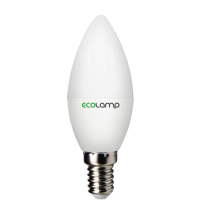 LED лампа ECOLAMP C37-6W-E14-600lm-4100K(свеча)