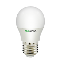 LED лампа ECOLAMP G45-5W-E27-500lm-4100K(шар)