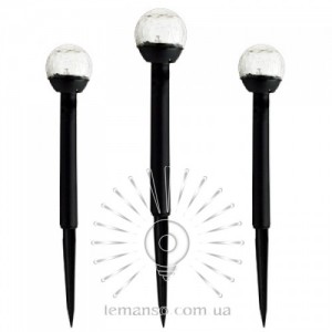 Светильник LED газон Lemanso без выкл., 1LED RGB IP44 1год/ CAB76 пластмасса