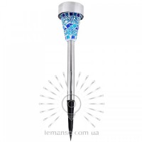 Светильник LED газон Lemanso 1LED 6500K синий 3мес/ CAB95 металл (3шт./упак.)