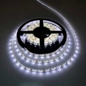 Светодиодная дюралайт  лента IP68 2835SMD  220V холодно-белая 10W/м 100 м