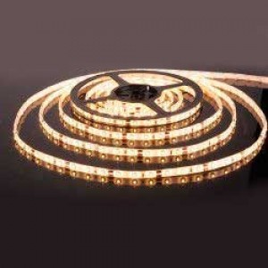 Светодиодная дюралайт  лента IP68 2835SMD  220v желтая  5W/м 100 м